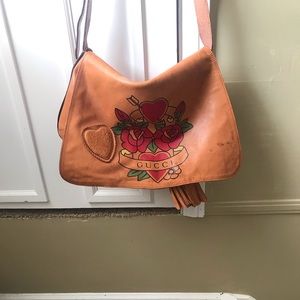 BOHO Gucci Cross Bag 100% Genuine Leather